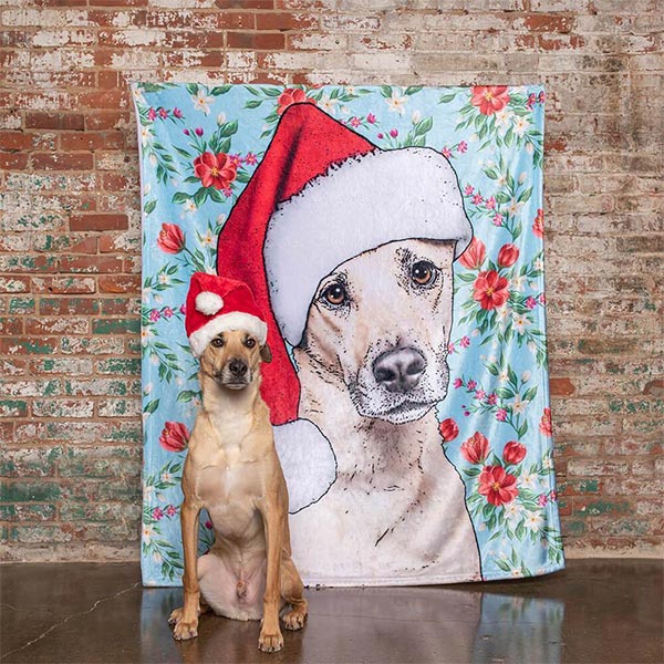 Original Pet Pop Art Fleece Blanket