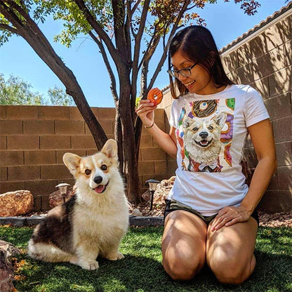 Original Pet Pop Art Women's Crew