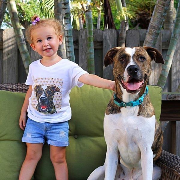 Custom Pet Art Youth Crew