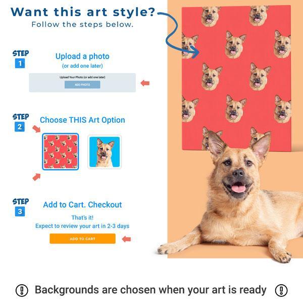 Original Pet Pop Art Fleece Blanket